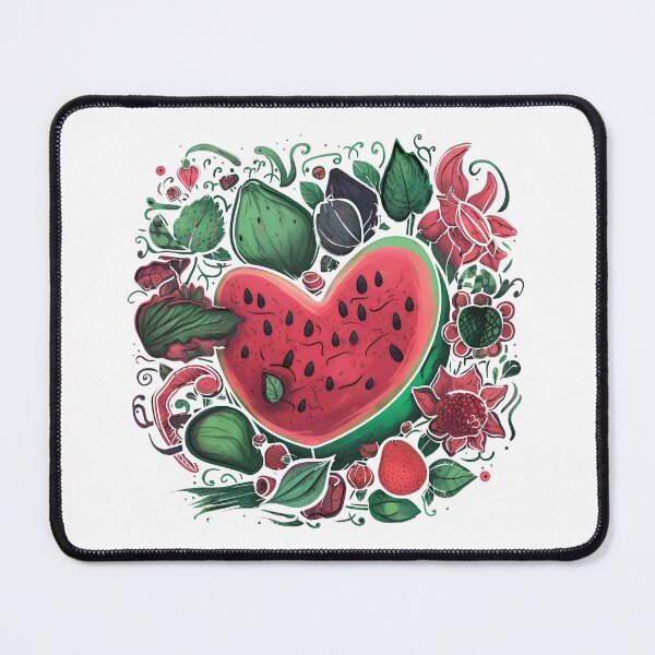 Item preview, Watermelon Fruitarian Strawberries Lover Heart Fruit Summer designed and sold by farhanhafeez.