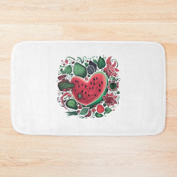 Item preview, Watermelon Fruitarian Strawberries Lover Heart Fruit Summer designed and sold by farhanhafeez.
