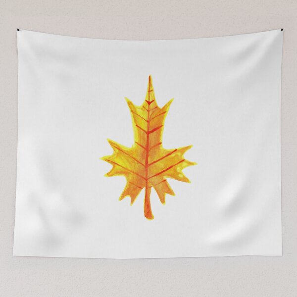 Item preview, Golden Yellow Leaf Watercolor designed and sold by SaradaBoru.
