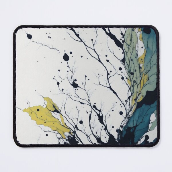 Item preview,  blue-black abstraction with paint  designed and sold by jkrphoto.