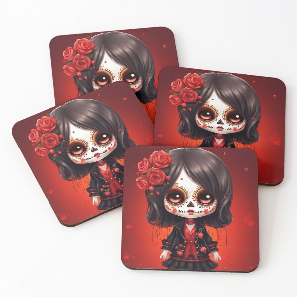 Item preview, Dia de Los Muertos Girl designed and sold by StudioRedKoala.