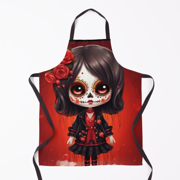 Artikelvorschau, Dia de Los Muertos Mädchen entworfen und verkauft von StudioRedKoala.