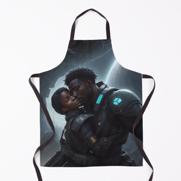 Item preview, Futuristic African Couple designed and sold by labbydoc.