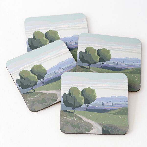 Item preview, trees landscape 2023 july 29 part 1 tileartwork designed and sold by tileartwork.