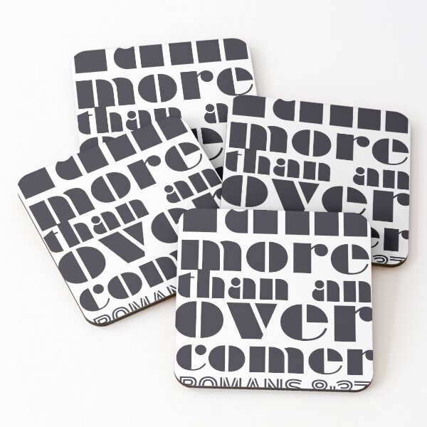 Item preview, I am an overcomer black and white designed and sold by HofD.