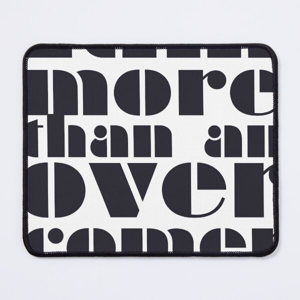 Item preview, I am an overcomer black and white designed and sold by HofD.
