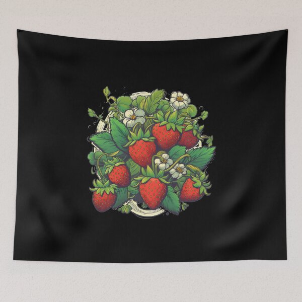Item preview, Strawberries Fruit Berry Festival Fruitarian Farm Cute Lover designed and sold by farhanhafeez.
