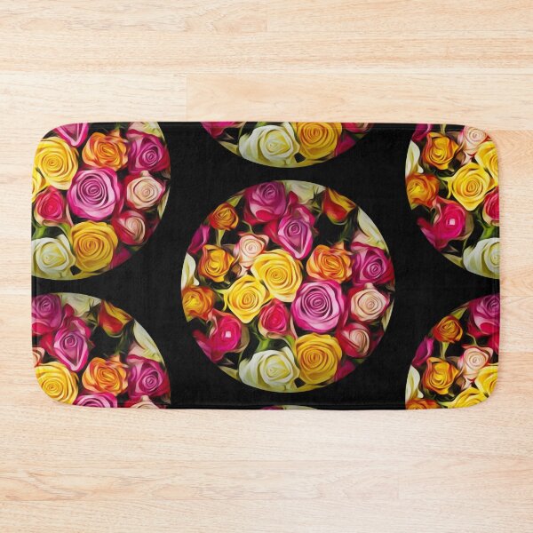 Item preview, Differently colored painted flowers symbol designed and sold by FlowerandDesing.
