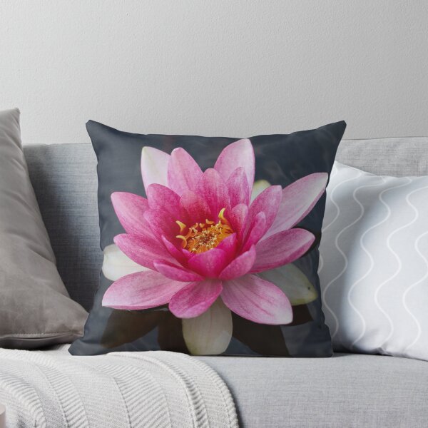 Item preview, Pink water Lilly - Lotus flower floral print designed and sold by Kate1art.
