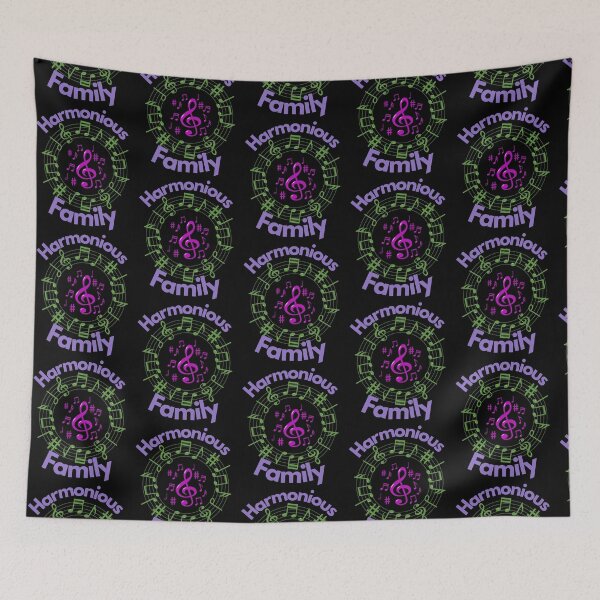 Item preview, Harmonious family with music designed and sold by Azrou shop.