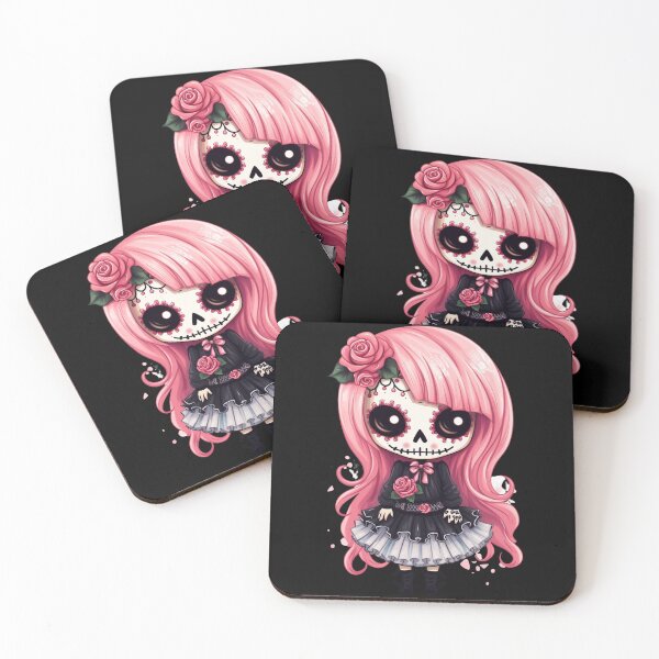 Item preview, Dia de Los Muertos Girl designed and sold by StudioRedKoala.