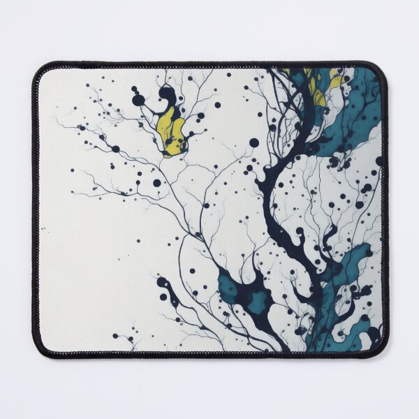 Item preview,  blue-black abstraction with paint  designed and sold by jkrphoto.