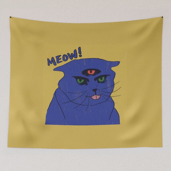 Item preview, Evil Eye Punk Zine Cat  designed and sold by LASTSLASTS.