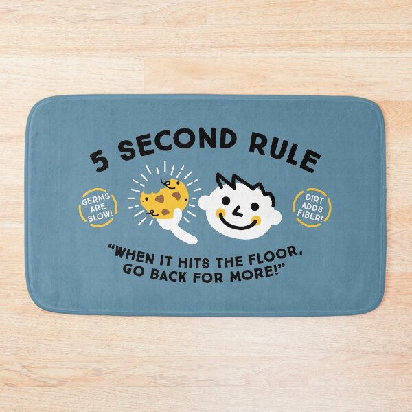 Item preview, Five Second Rule designed and sold by vonplatypus.