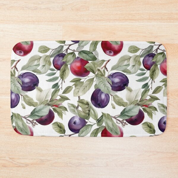 Item preview, Watercolor Plums designed and sold by PietyandDesire.