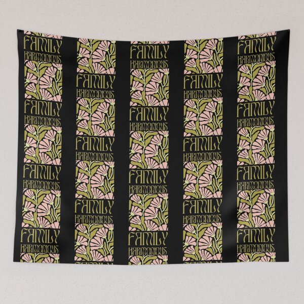 Item preview, Harmonious family with flowers designed and sold by Azrou shop.