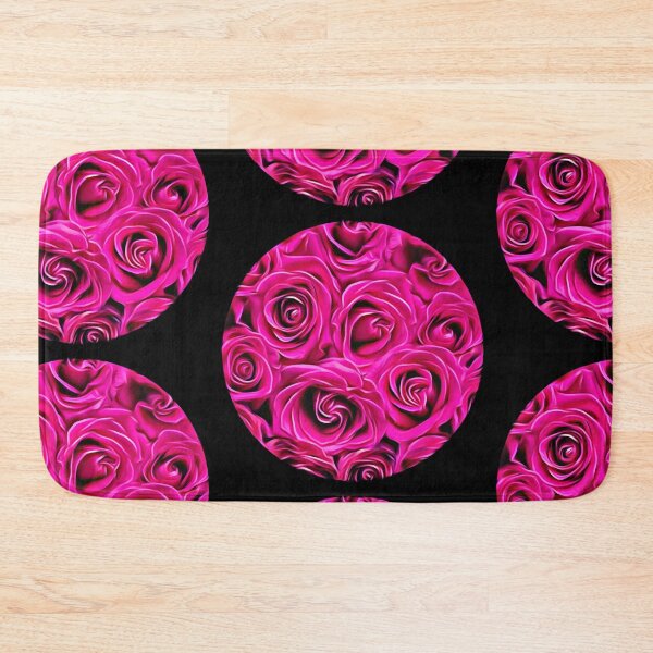Item preview, Dark pink painted roses symbol designed and sold by FlowerandDesing.