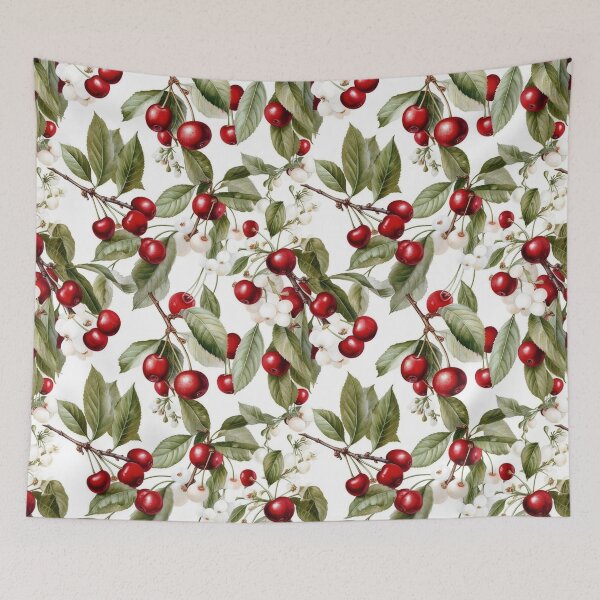Item preview, Watercolor Cherries designed and sold by PietyandDesire.