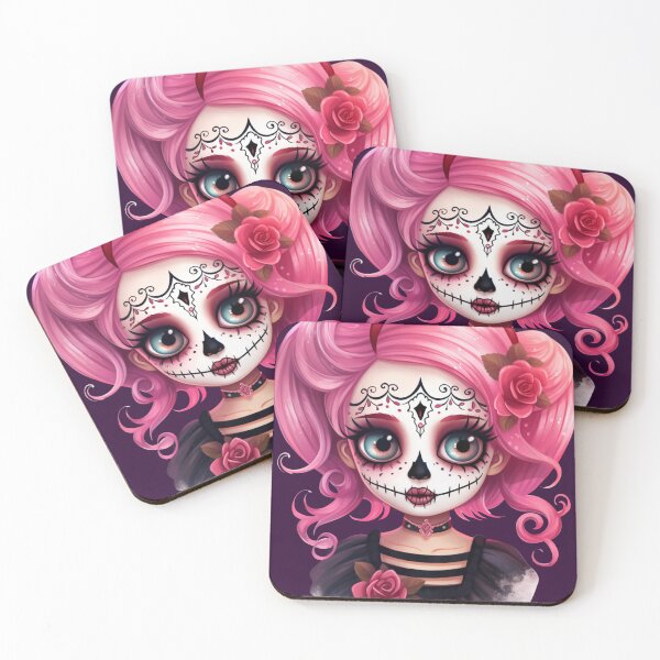 Item preview, Dia de Los Muertos Girl designed and sold by StudioRedKoala.
