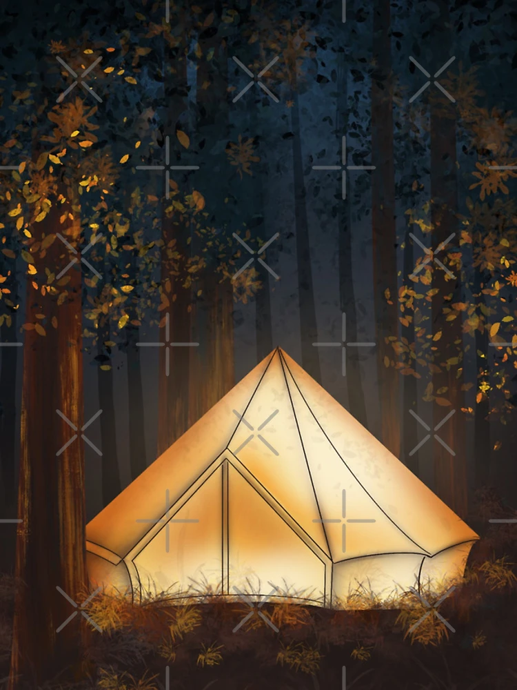 Thumbnail 4 of 4, iPhone Case, Camping Night designed and sold by RandaStore.
