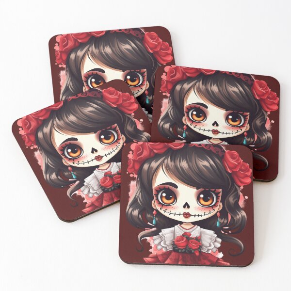 Item preview, Dia de Los Muertos Girl designed and sold by StudioRedKoala.