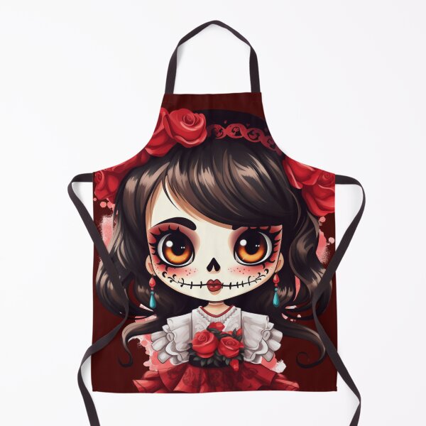 Artikelvorschau, Dia de Los Muertos Mädchen entworfen und verkauft von StudioRedKoala.