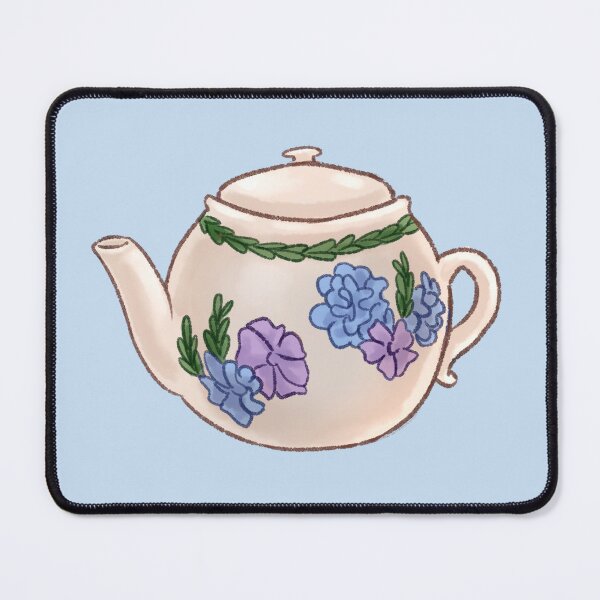 Item preview, Floral Teapot designed and sold by TurtleTeaHouse.
