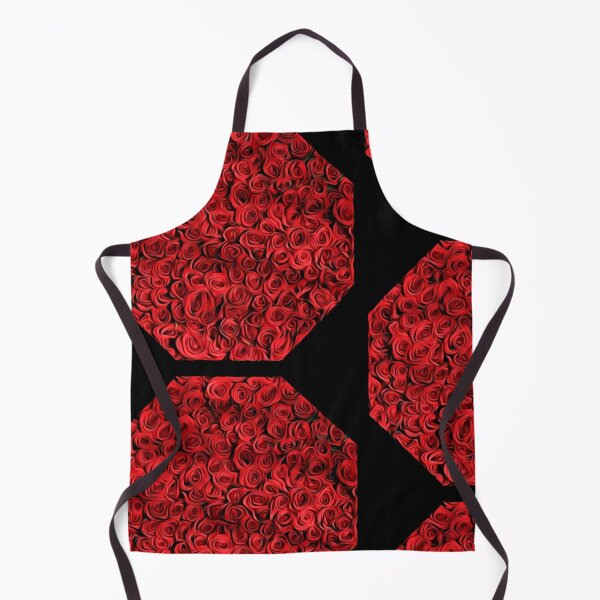 Item preview, Dark red painted small roses symbol designed and sold by FlowerandDesing.