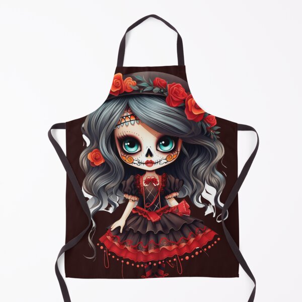 Artikelvorschau, Dia de Los Muertos Mädchen entworfen und verkauft von StudioRedKoala.