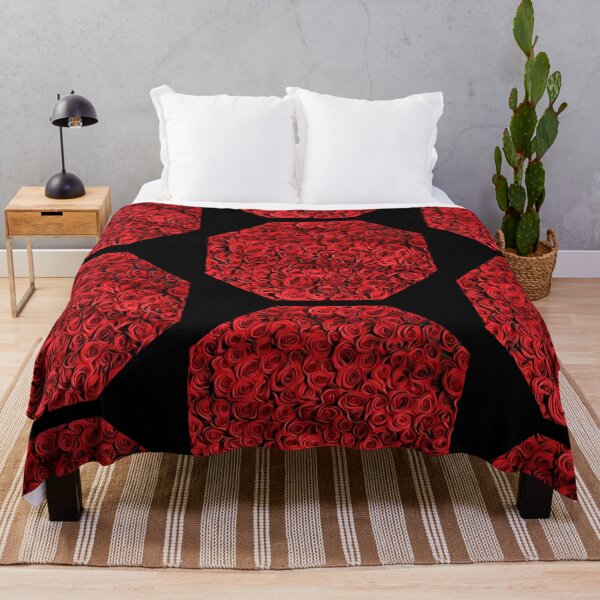 Item preview, Dark red painted small roses symbol designed and sold by FlowerandDesing.