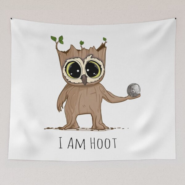 Item preview, I Am Hoot. 	 	 designed and sold by yyjcorkcsb43.