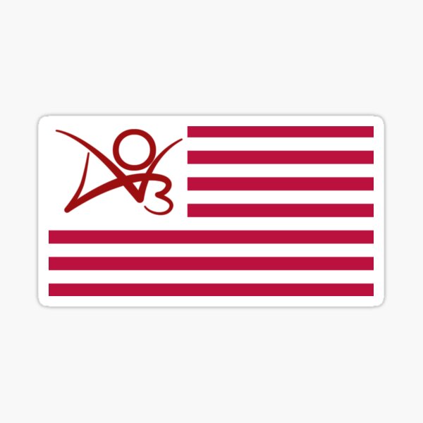 Item preview, ao3 logo flag  designed and sold by DaniVaca.