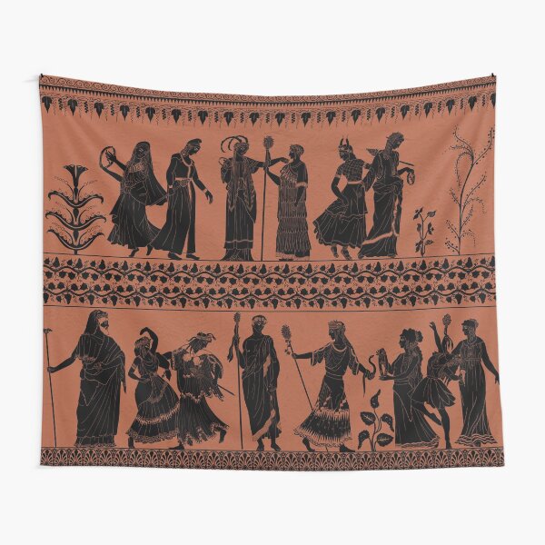 Bacchae Tapestry Tapestry