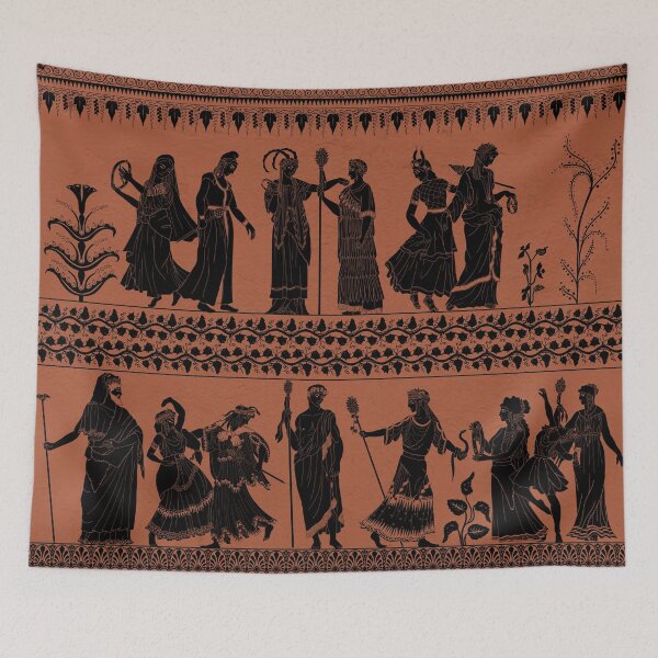 Item preview, Bacchae Tapestry designed and sold by EvanMChesney.