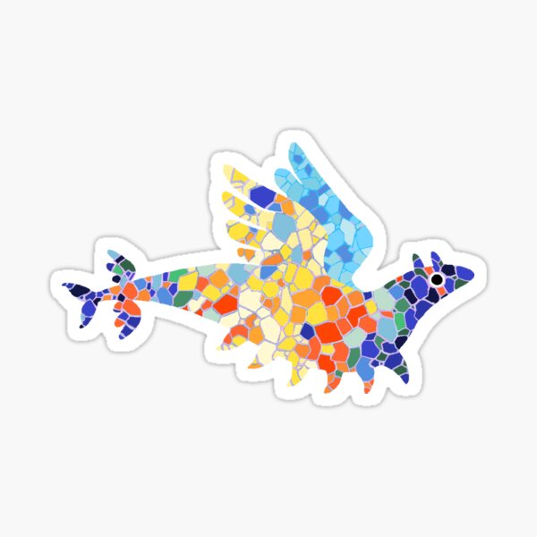 Artikel-Vorschau von Mosaikdrache, designt und verkauft von mossworm.