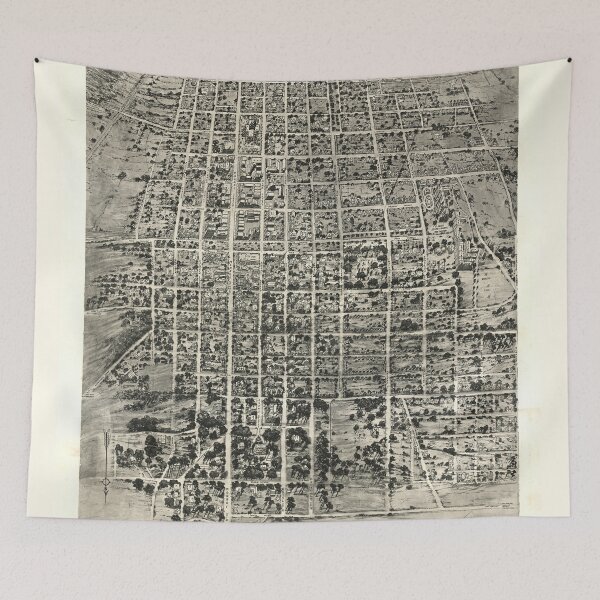 Item preview, Vintage Pictorial Map of Tallahassee FL (1926) designed and sold by BravuraMedia.