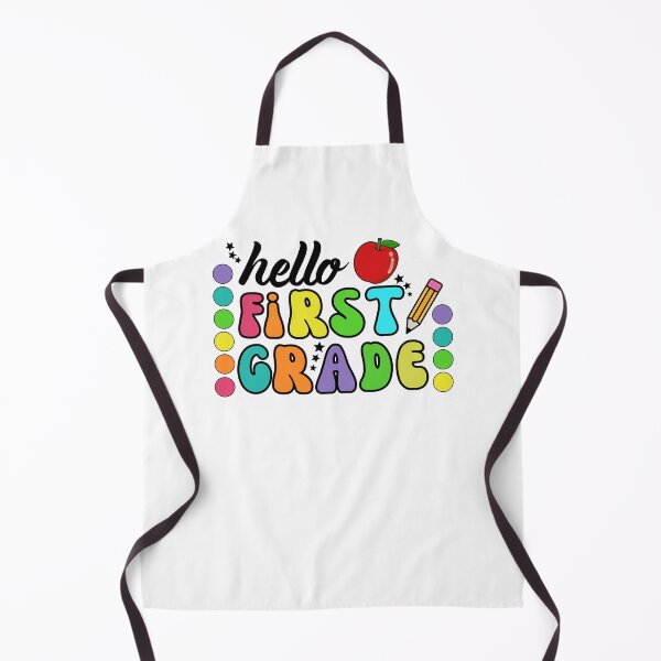 Item preview, Hello First Grade designed and sold by The Sticker Spree ⭐️⭐️⭐️⭐️⭐️.