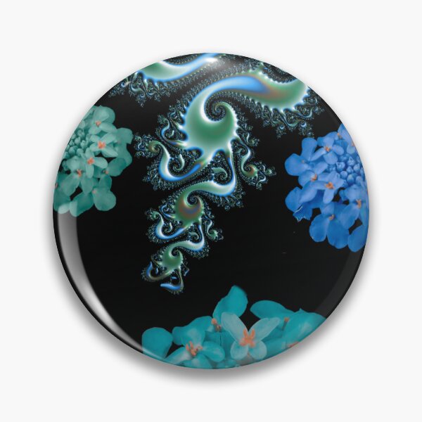 Item preview, Cornflower Fractal designed and sold by Kelly Larson.