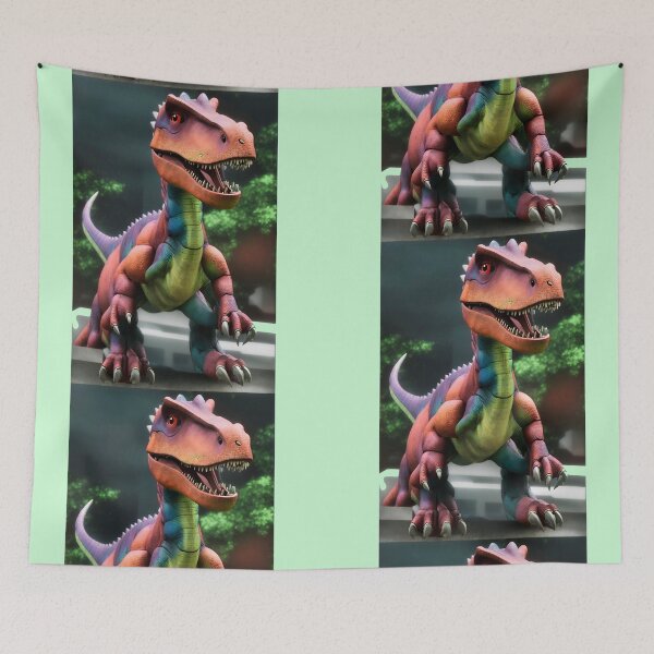 Item preview, colorful dinosaur designed and sold by PASIONstyle.