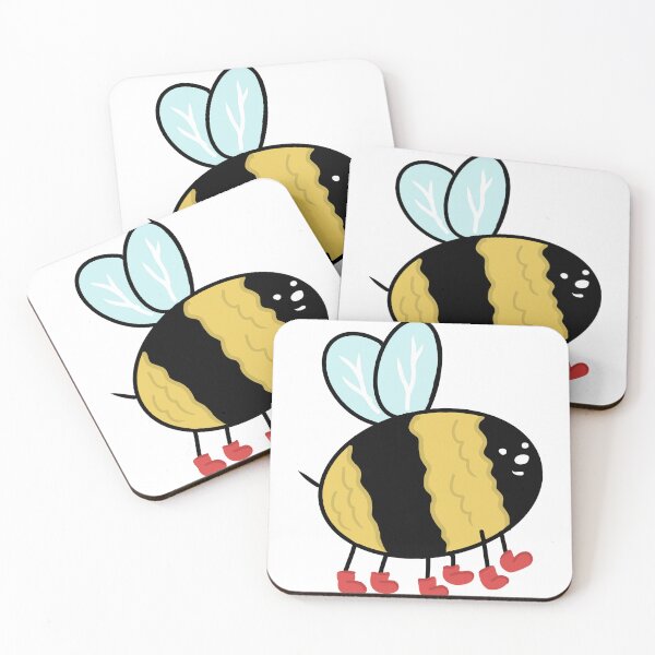 Item preview, Bee with Boots designed and sold by bigmushrooms.