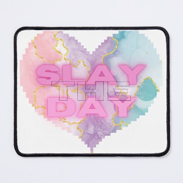 Item preview, Slay the Day Pixelated Heart designed and sold by Sershni.