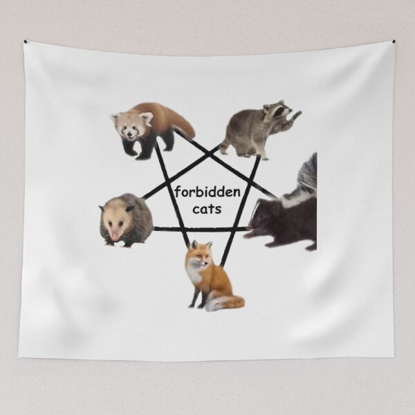 Item preview, forbidden cats 	 2	 designed and sold by warwnevsr62.