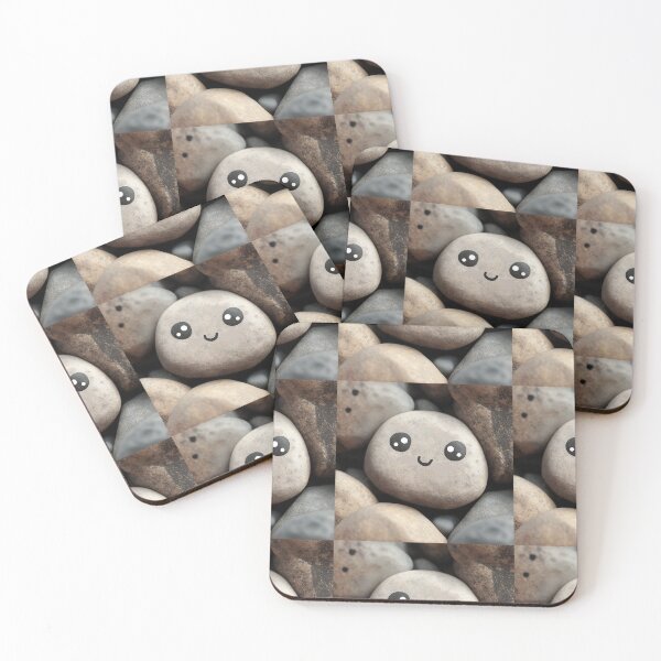 Item preview, Smiling Pet Rock Pattern designed and sold by Theo-B.