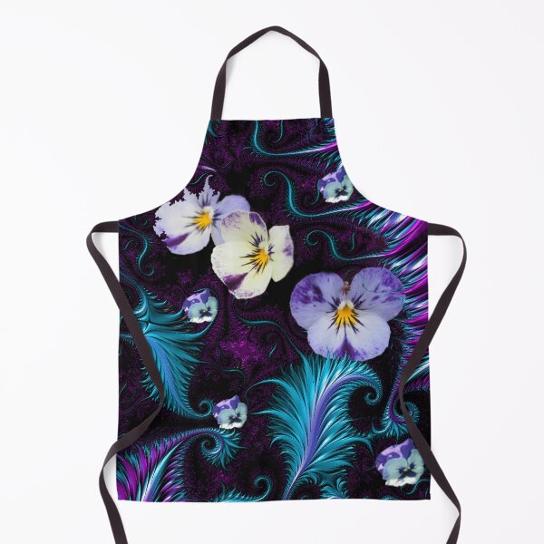 Item preview, Pansey Fractal designed and sold by Kelly Larson.