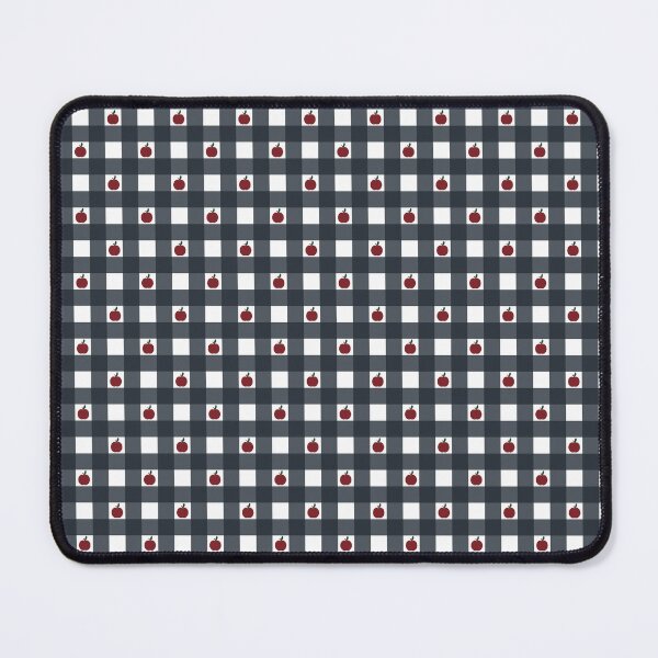 Item preview, Apple Checks - black and white designed and sold by Una Somerville.