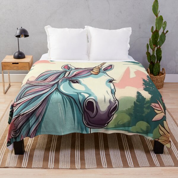 Item preview, Aesthetic Whimsical Unicorn designed and sold by CutiePalace.