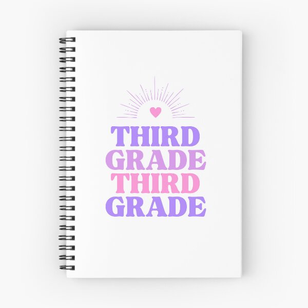 Item preview, Pink & Purple 3rd Grade for Kids and Teachers designed and sold by LearnandLove.