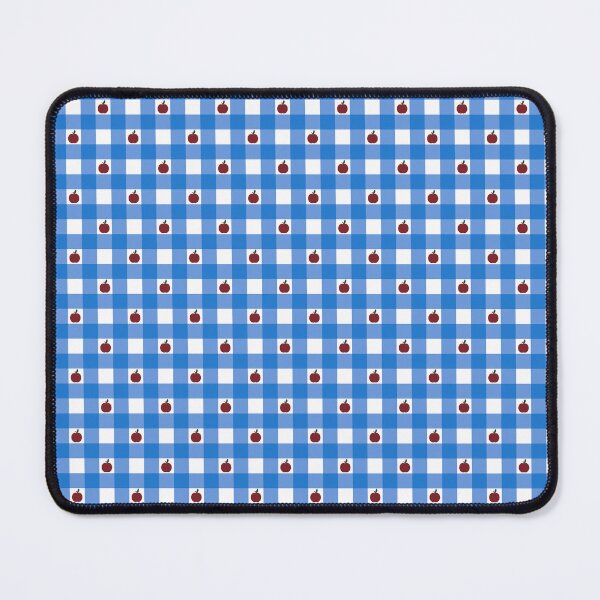 Item preview, Apple Checks - crisp blue and white designed and sold by Una Somerville.