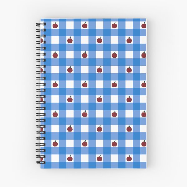 Item preview, Apple Checks - crisp blue and white  designed and sold by Una Somerville.