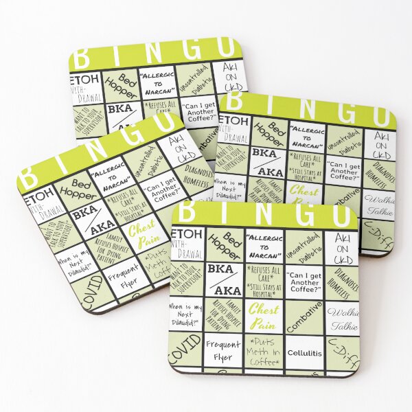 Item preview, Medsurg Bingo designed and sold by Jillian Spradlin.